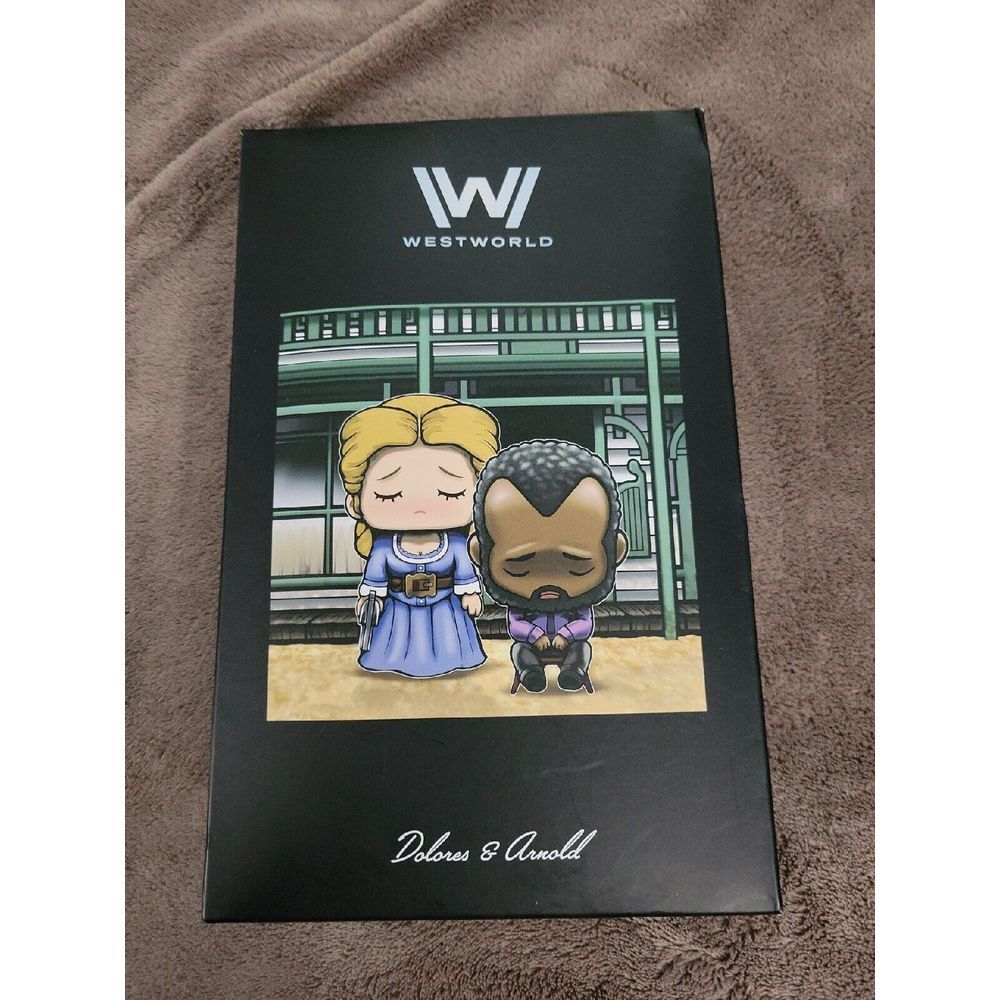 Lootcrate SuperEmoFriends Westworld Collectible Dolores‎ & Arnold New in Box